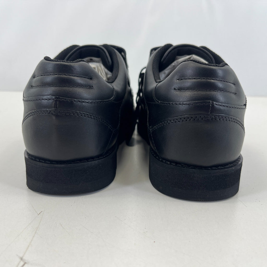 Pretty Green Harrow Easy Fasten Shoes Moccasin Loafers Mens Black Leather UK 8.5
