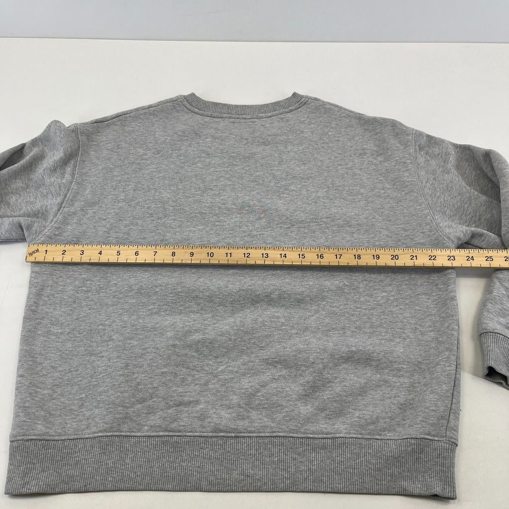 Tommy Jeans Men's Reverse Weave Sweatshirt in Grey Crew Neck size Medium