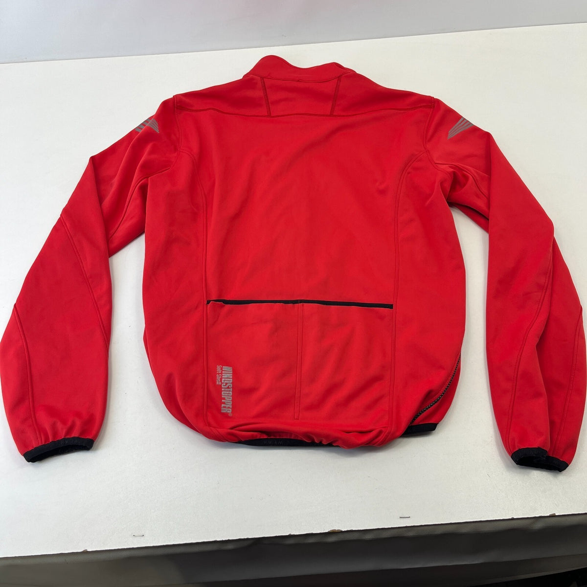 Gore Windstopper Softshell Cycling Jacket in Red size M