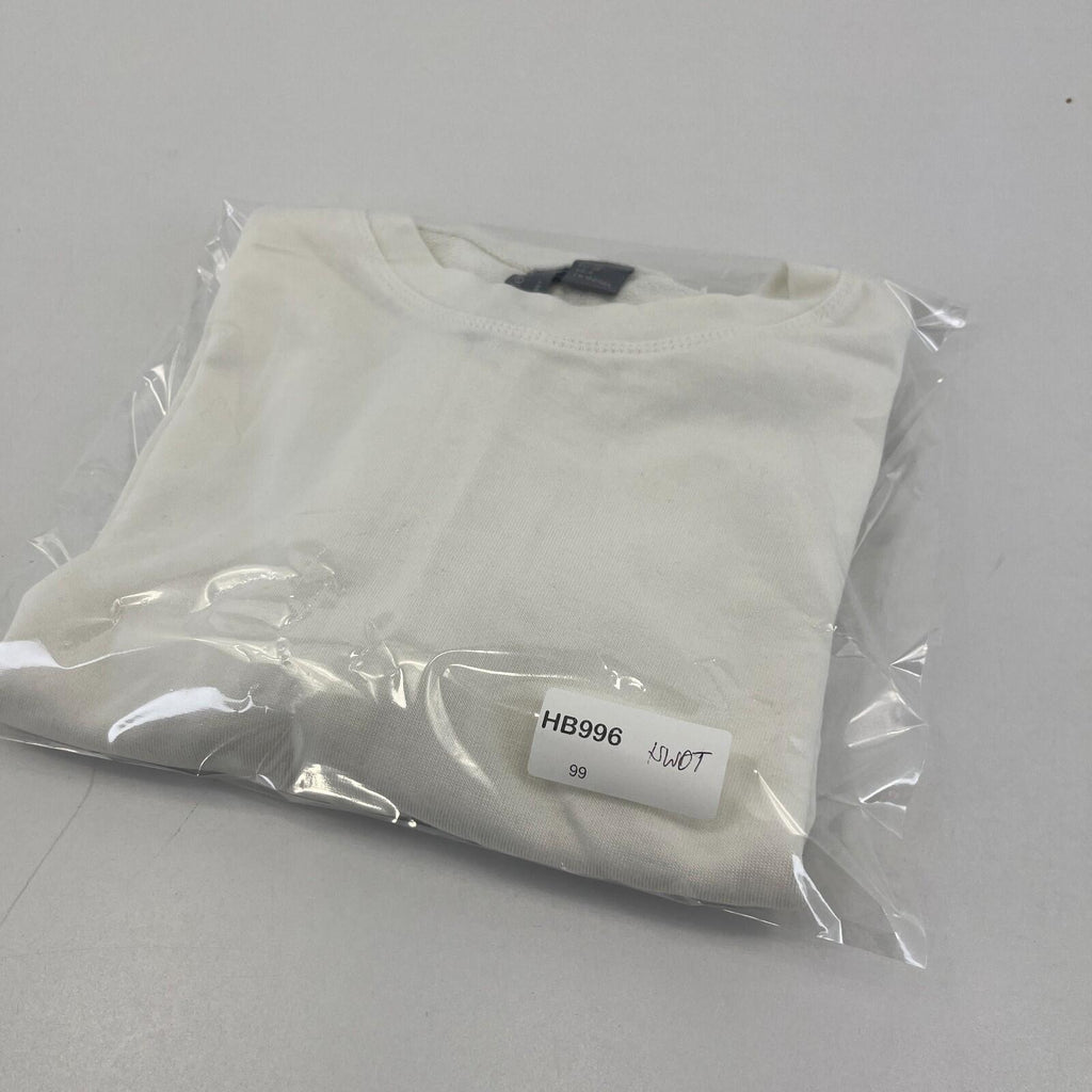 Sweaty Betty Women's After Class Short Sleeve Sweatshirt in White size XS - NWOT