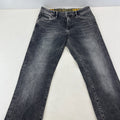 Mens SuperDry 04 Daman Straight Stretch Black Jeans W31" L31"