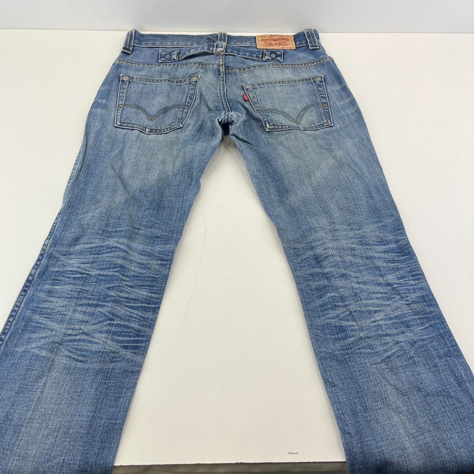 Levi’s 511 Blue Slim Fit Denim Jeans Women’s size W32" L32" 100% Cotton