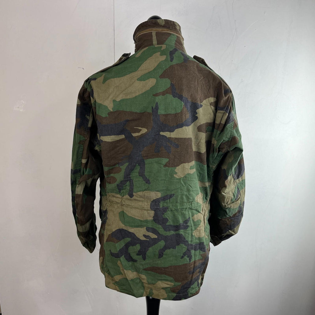 Vintage Issued US Military M65 Jacket Field Camouflage Medium Regular See Detail