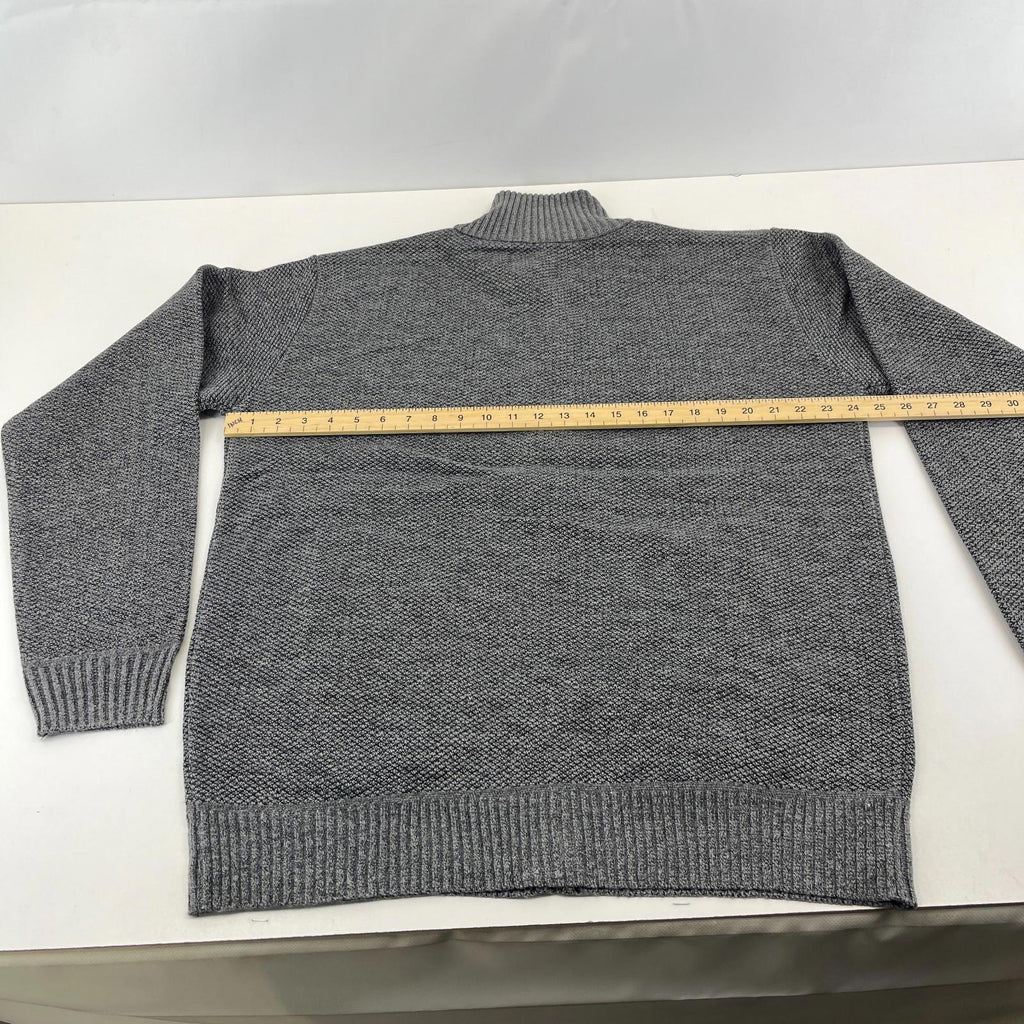 Raphael Valencino Thermal Fleece Lined Jacket Grey Long Sleeve Mens XL - New