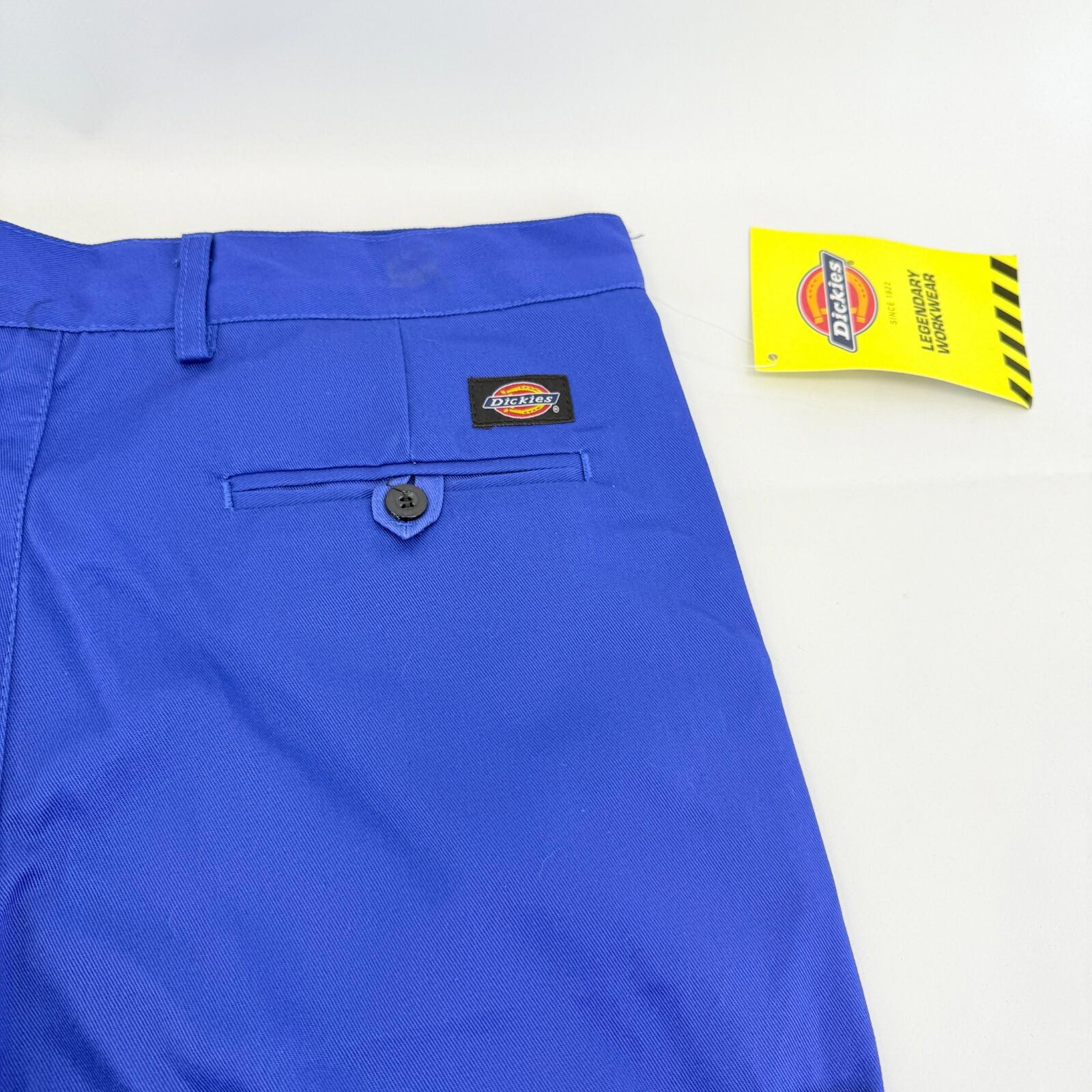 Dickies Redhawk Work Cargo Trousers in Blue W36R Sparky