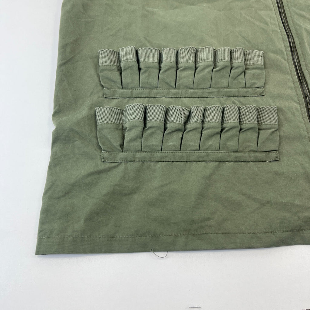 Decathlon Men's Shooting Vest in Olive Green Cotton Canvas size 3XL