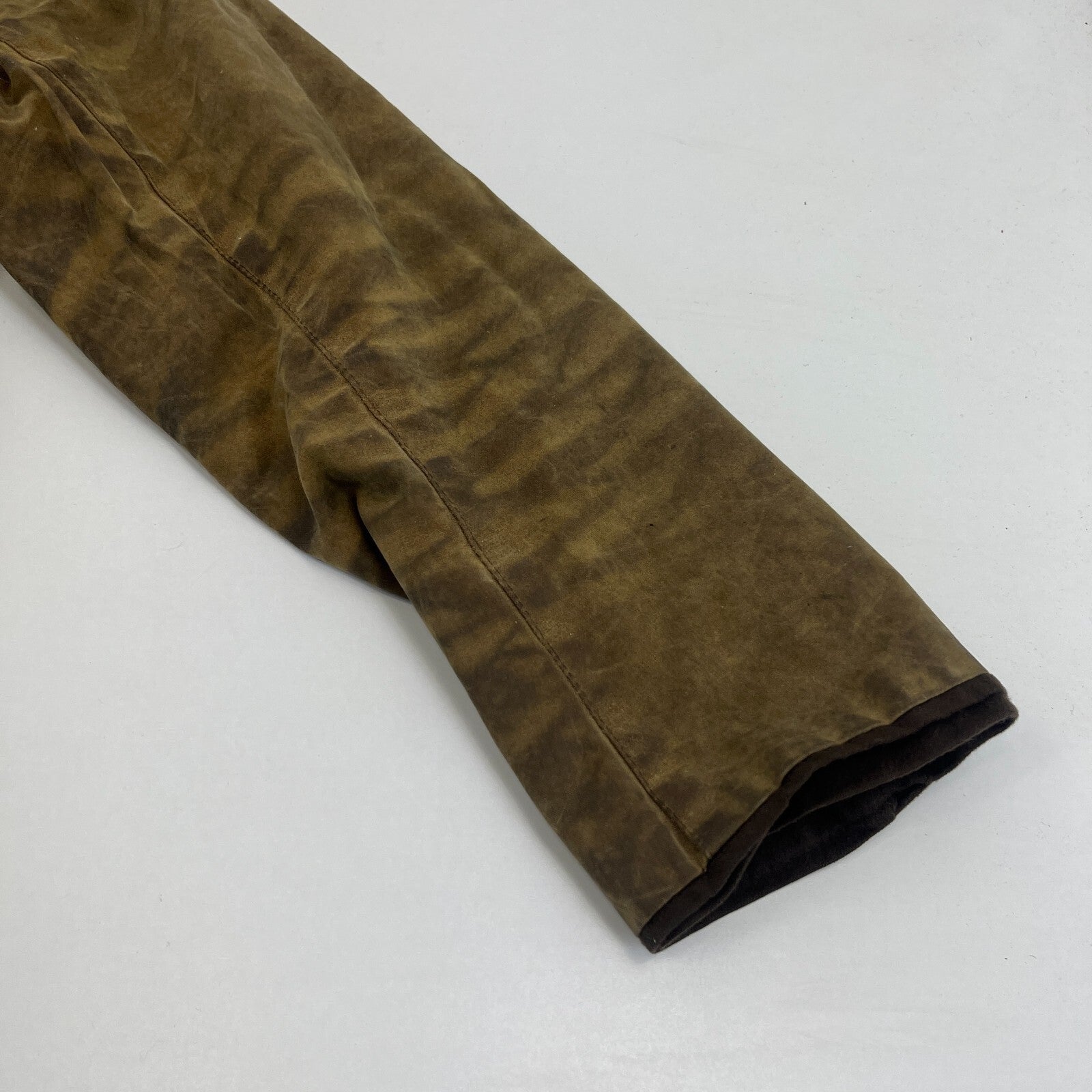 Barbour L1600 Distressed Look Wax Utility Jacket Women’s UK 8 Brown Field Coat