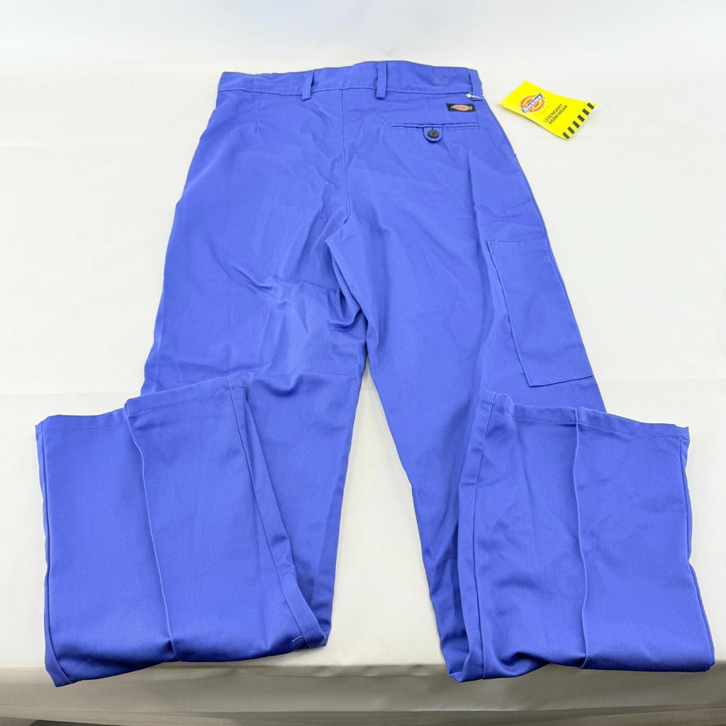 Dickies Redhawk Work Cargo Trousers in Blue W30R Sparky
