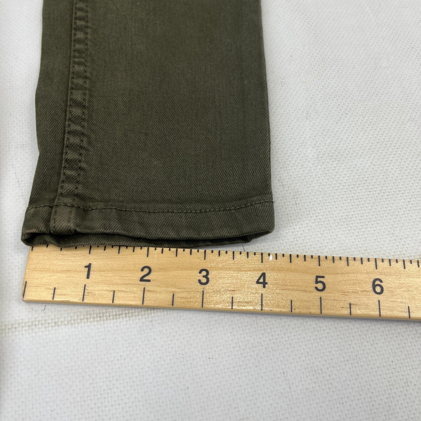 Marks & Spencer Khaki Green Super Skinny Jeans UK Women's size 8R - NWOT