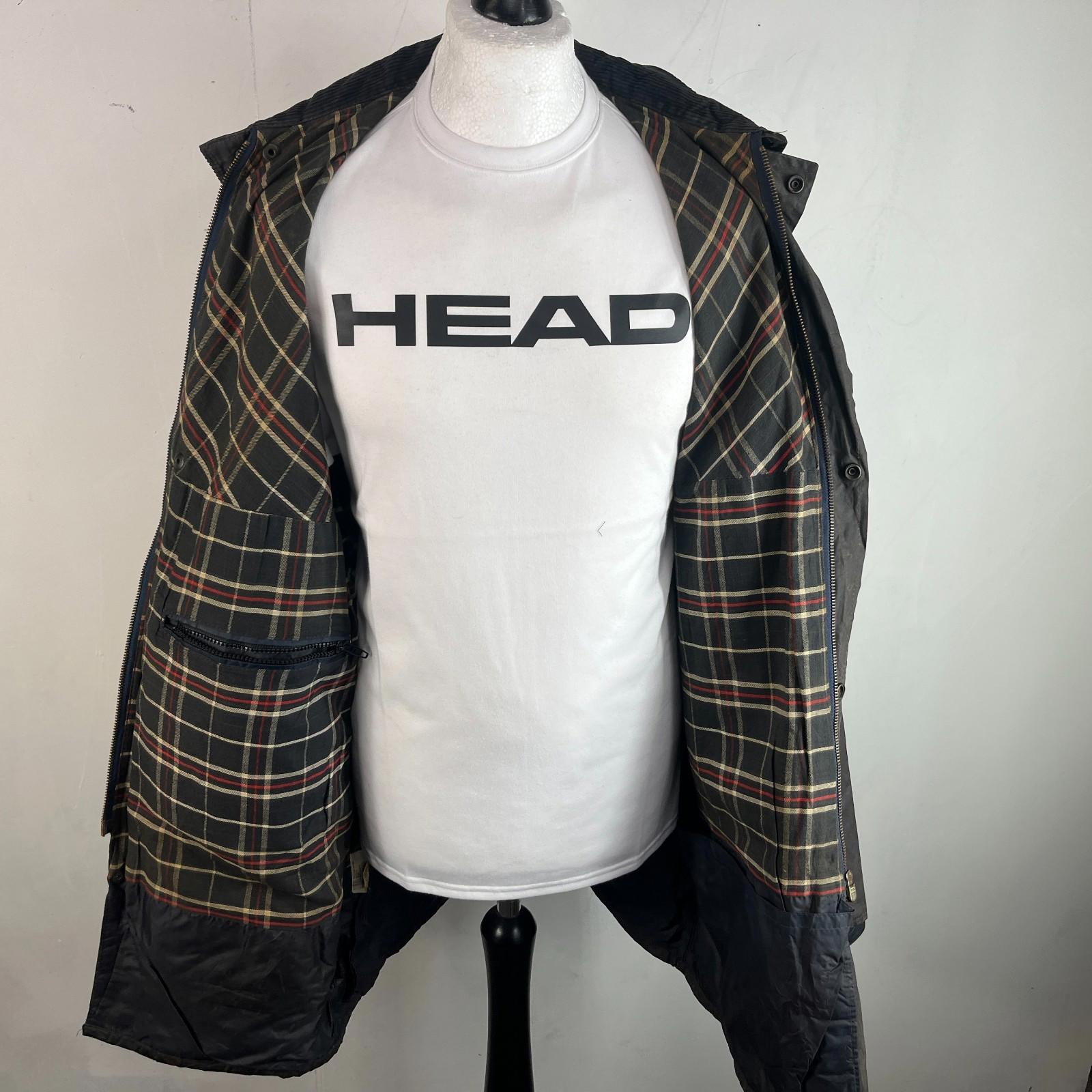 Alfa Laval Hamra The Windsor Wax Jacket size XL in Black Made in England