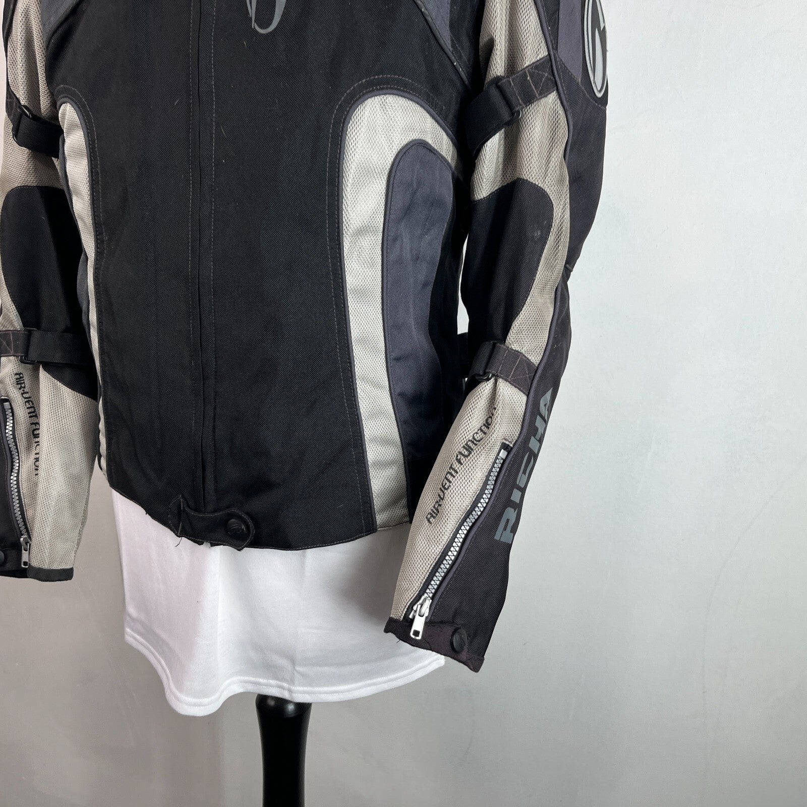 Richa Women's Textile Summer Motorcycle Motorbike WP Jacket size Medium - VGC
