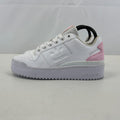 Adidas Forum Bold White & Baby Pink size UK 4 EU 36 2/3