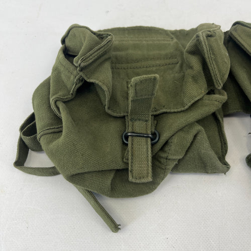 British Army 58 Pattern Webbing Kidney Pouch Set Complete