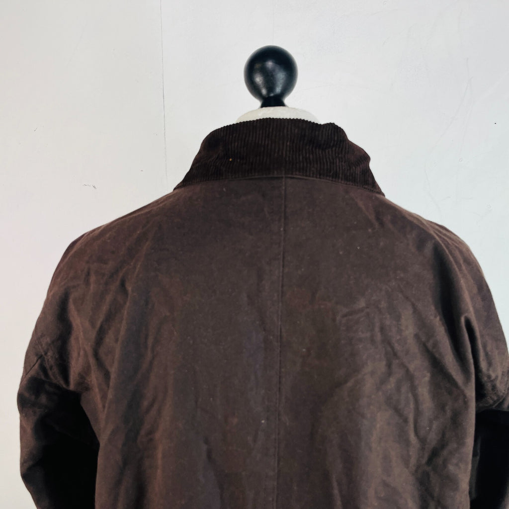 Greenbelt Women’s Wax Jacket in Brown size 2XL Waxed Cotton Coat