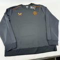 Castore Glasgow Rangers FC Football Matchday Sweatshirt size 2XL Black & Orange