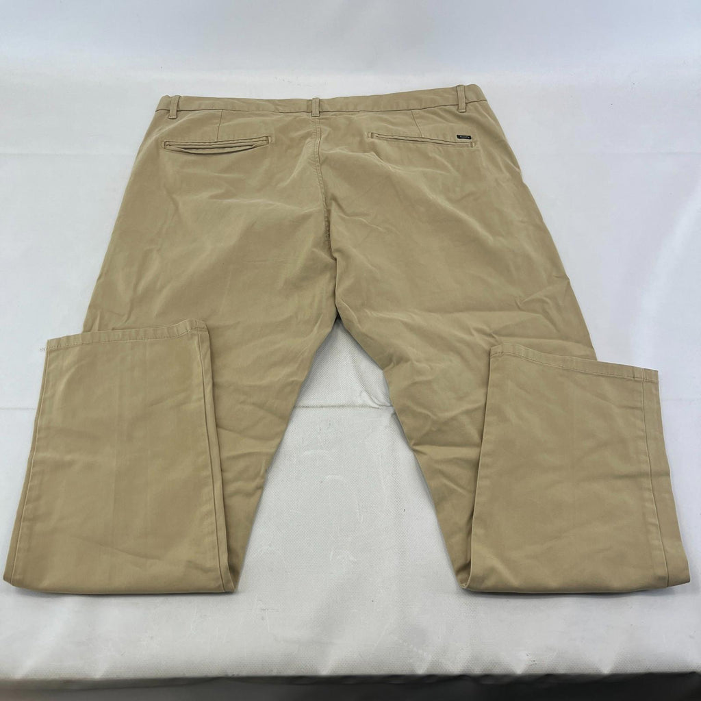 Scotch & Soda Stuart Chino Trousers in Beige Straight Leg Men's W38" L32"