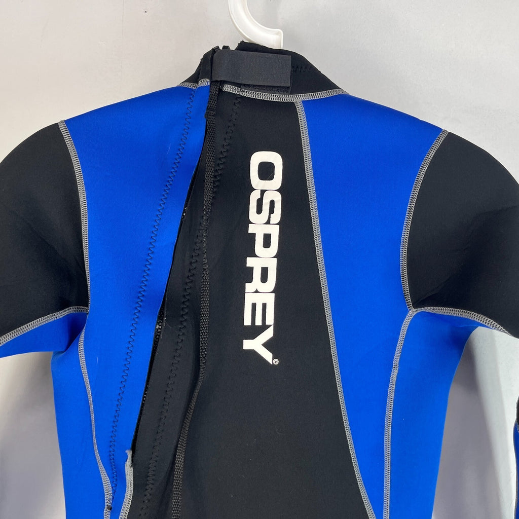 Osprey Women's Full Wetsuit size 34 Black & Blue - Mint Condition