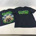 Blink 182 Belfast 2023 Tour T Shirt - Black & Green size Medium - NWOT