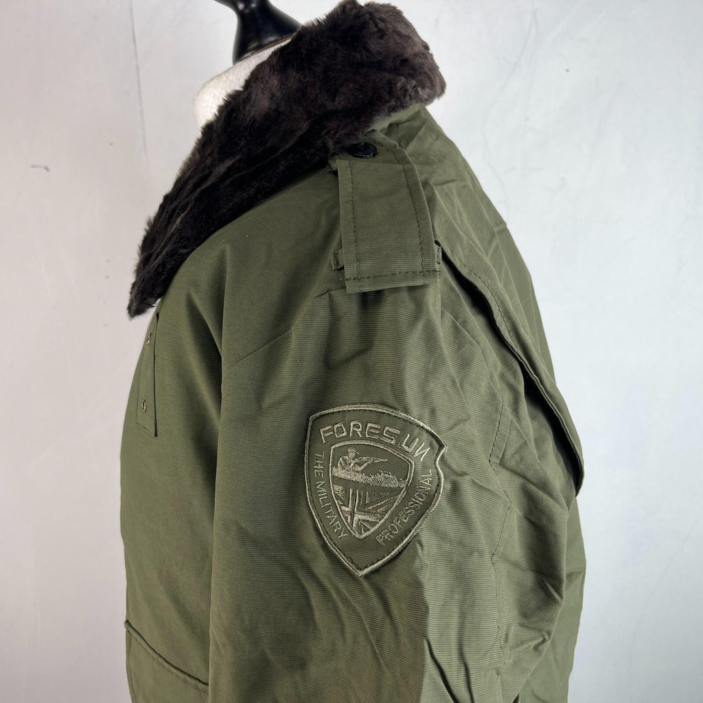 Foresun Professional Military Bomber Jacket w/ Liner & Faux Collar Shooting XL