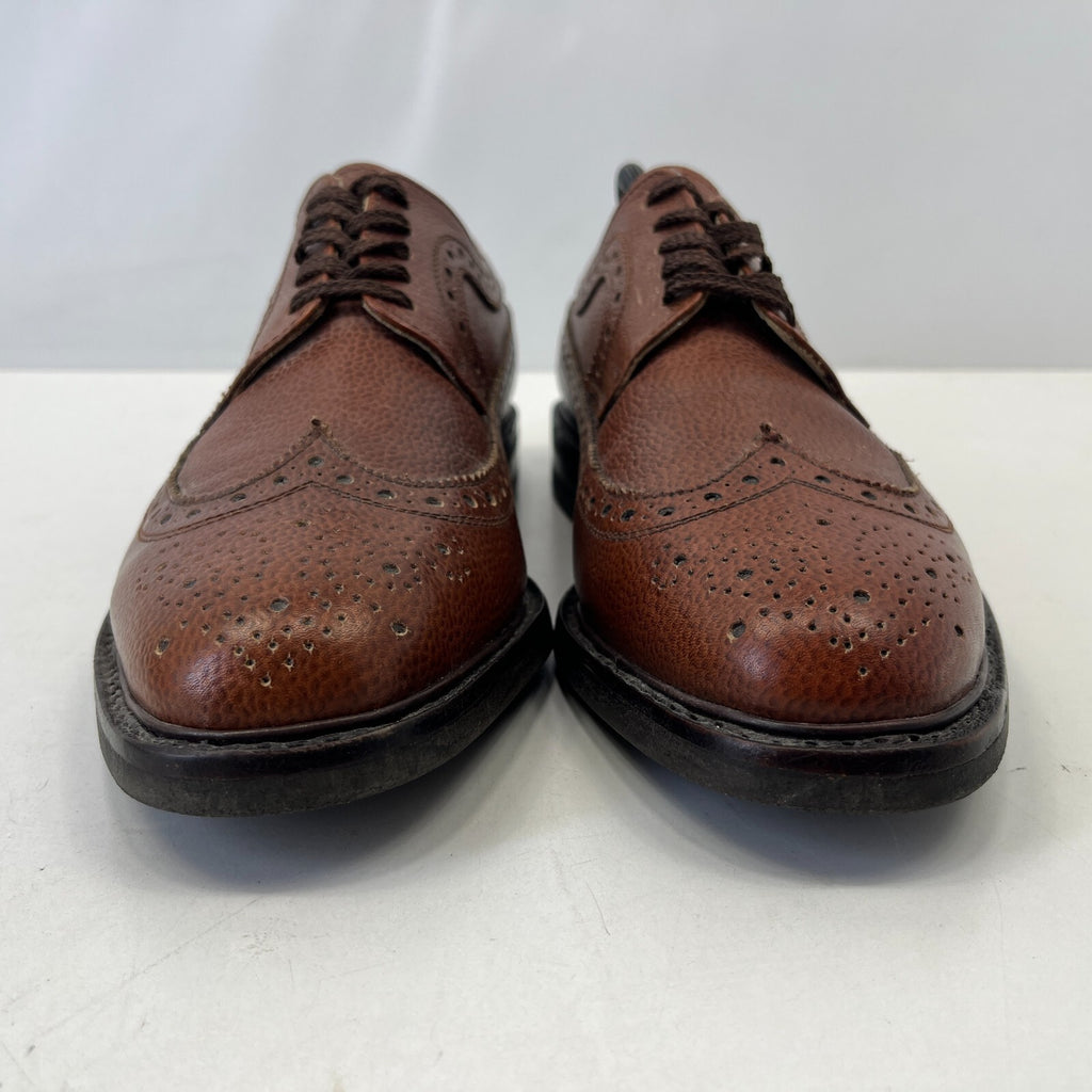 Samuel Windsor Men's Brogues size 8 Brown Leather Formal Shoes