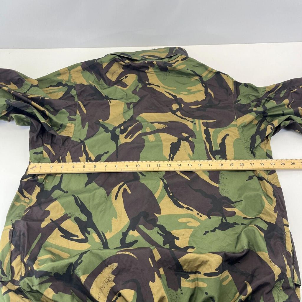 British DPM Camouflage Waterproof Camo Jacket Coat Hooded 180/104 Large