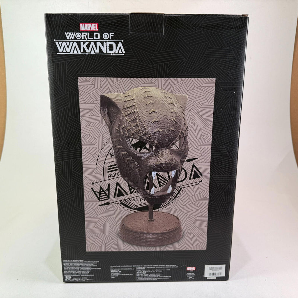 Marvel WORLD OF WAKANDA Black Panther 1:1 Collectible Mask Disney Collectors