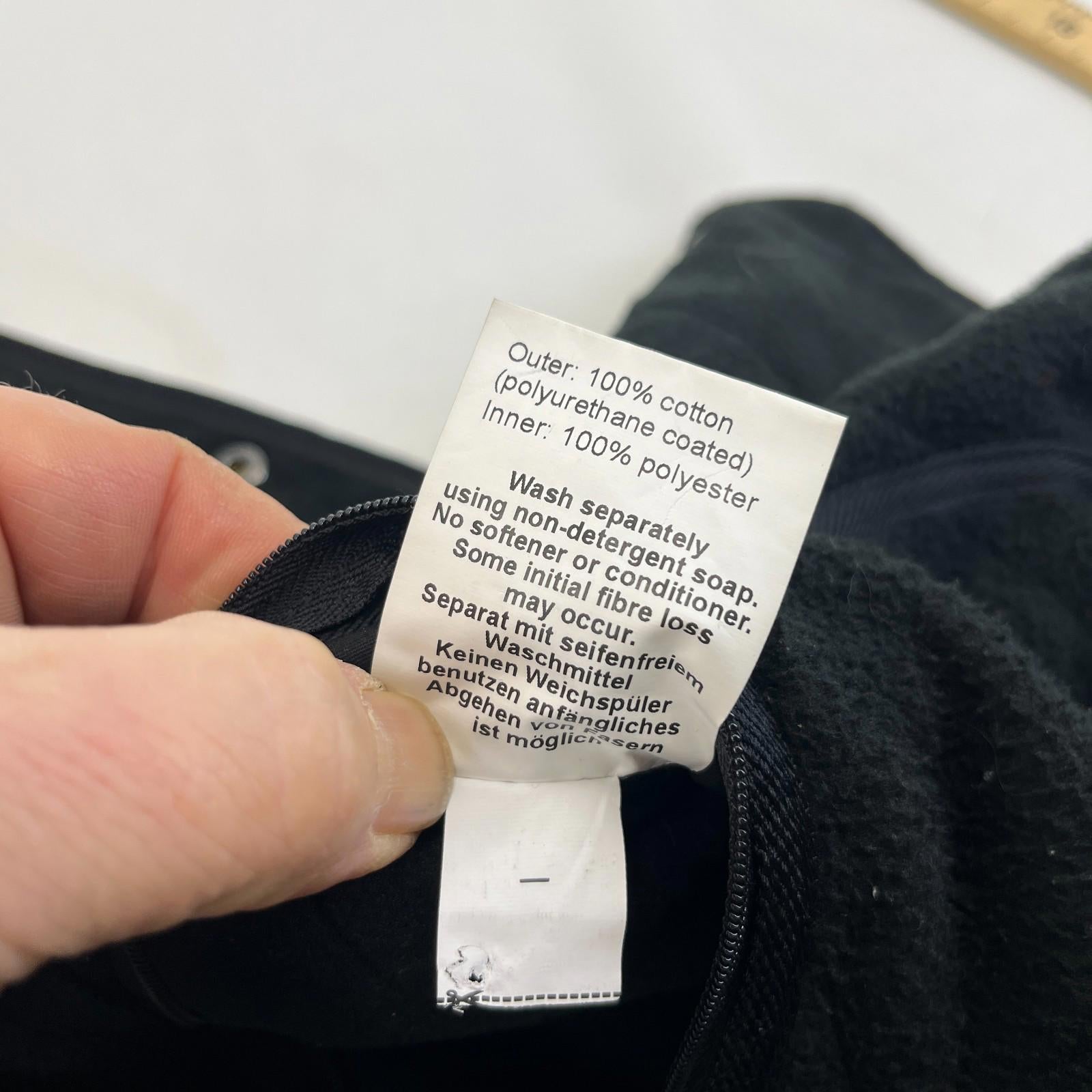 Barbour Duracotton Polarfleece Quilted Jacket in Black size XL