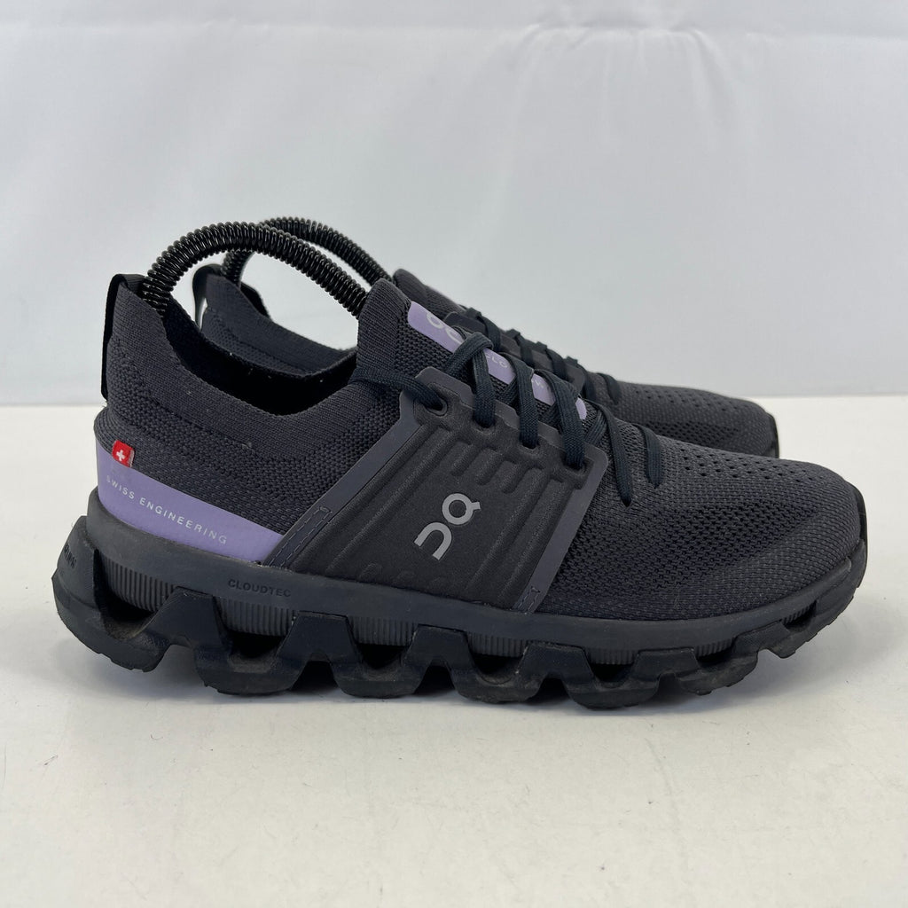On Running Cloudswift Women’s Charcoal Black Running Trainers size UK 4.5