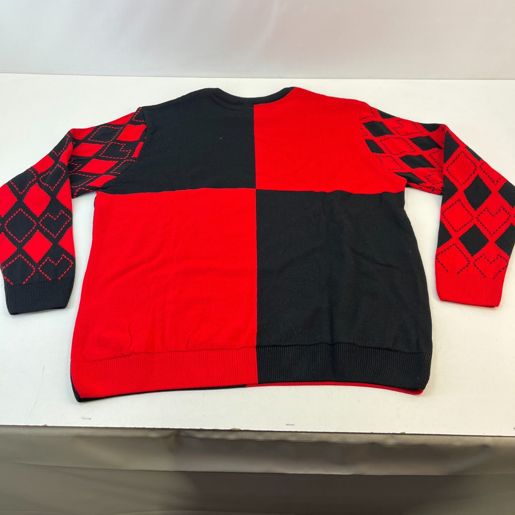 Batman Harley Quinn Xmas Christmas Jumper Sweater size 2XL Gotham Joker - New