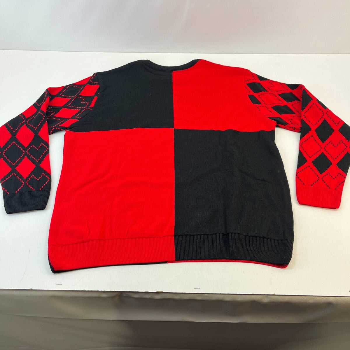 Batman Harley Quinn Xmas Christmas Jumper Sweater size 2XL Gotham Joker - New