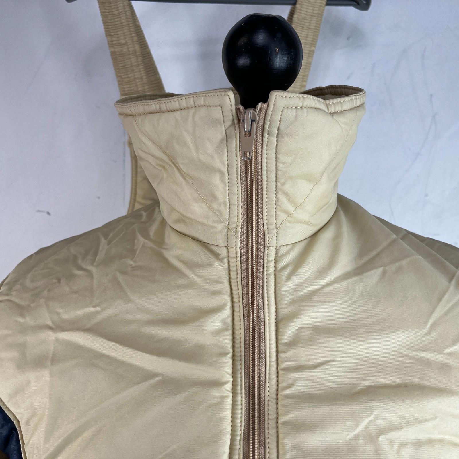 Vtg Tundra by Jasper Cameron Ski Jacket & Salopettes Set Beige size 42 Near Mint