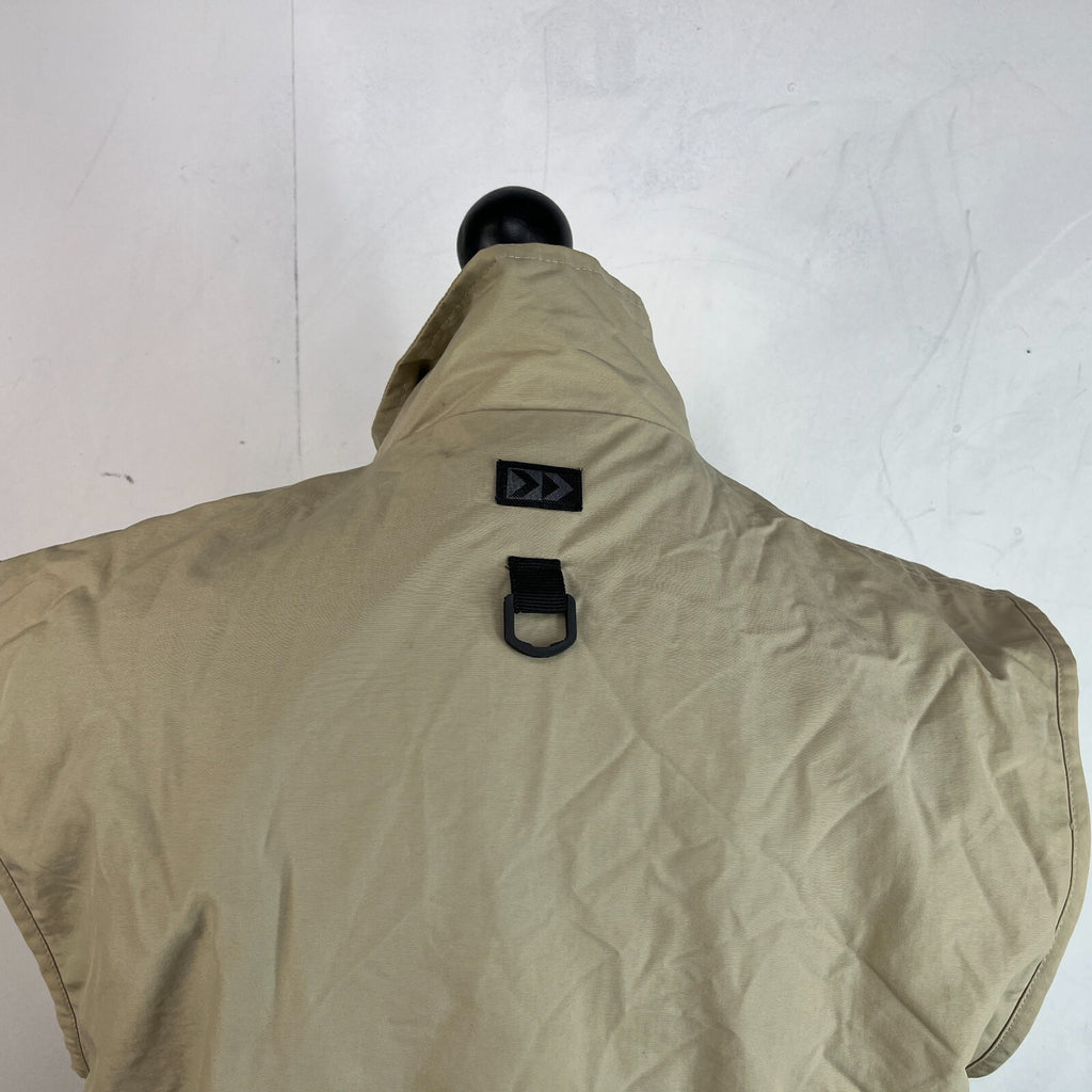 Hummel Hybrid Utility Vest Cargo Gilet Sleeveless Jacket size L Beige