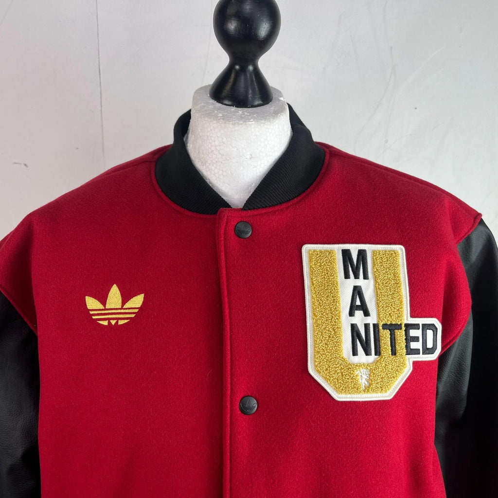 Manchester United Authentic Adidas XL VRCT Varsity Jacket size XL - BNWT