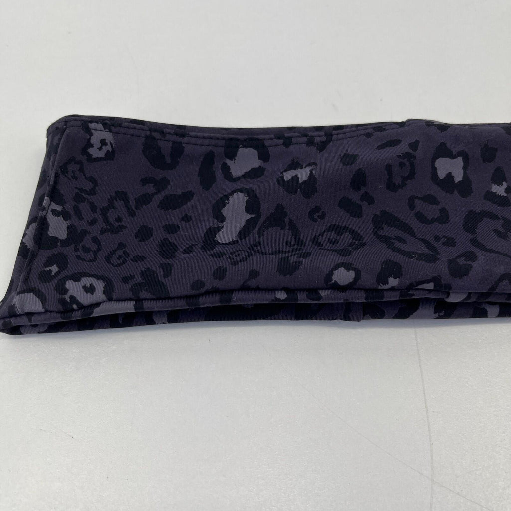 Sweaty Betty The Dash Zero Run Belt Black Luxe Leopard Print size L/XXL