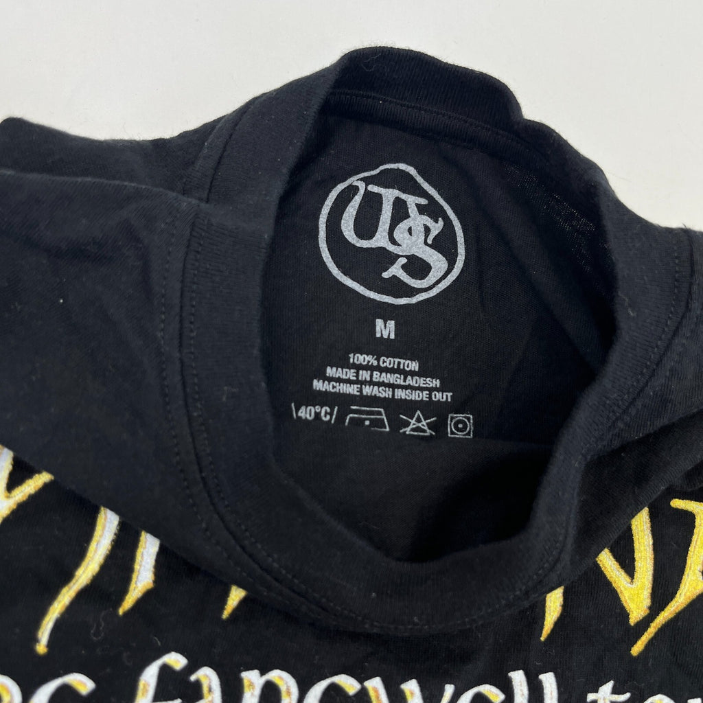 Whitesnake Farewell Tour 2022 T-Shirt in Black size Medium Excellent Condition