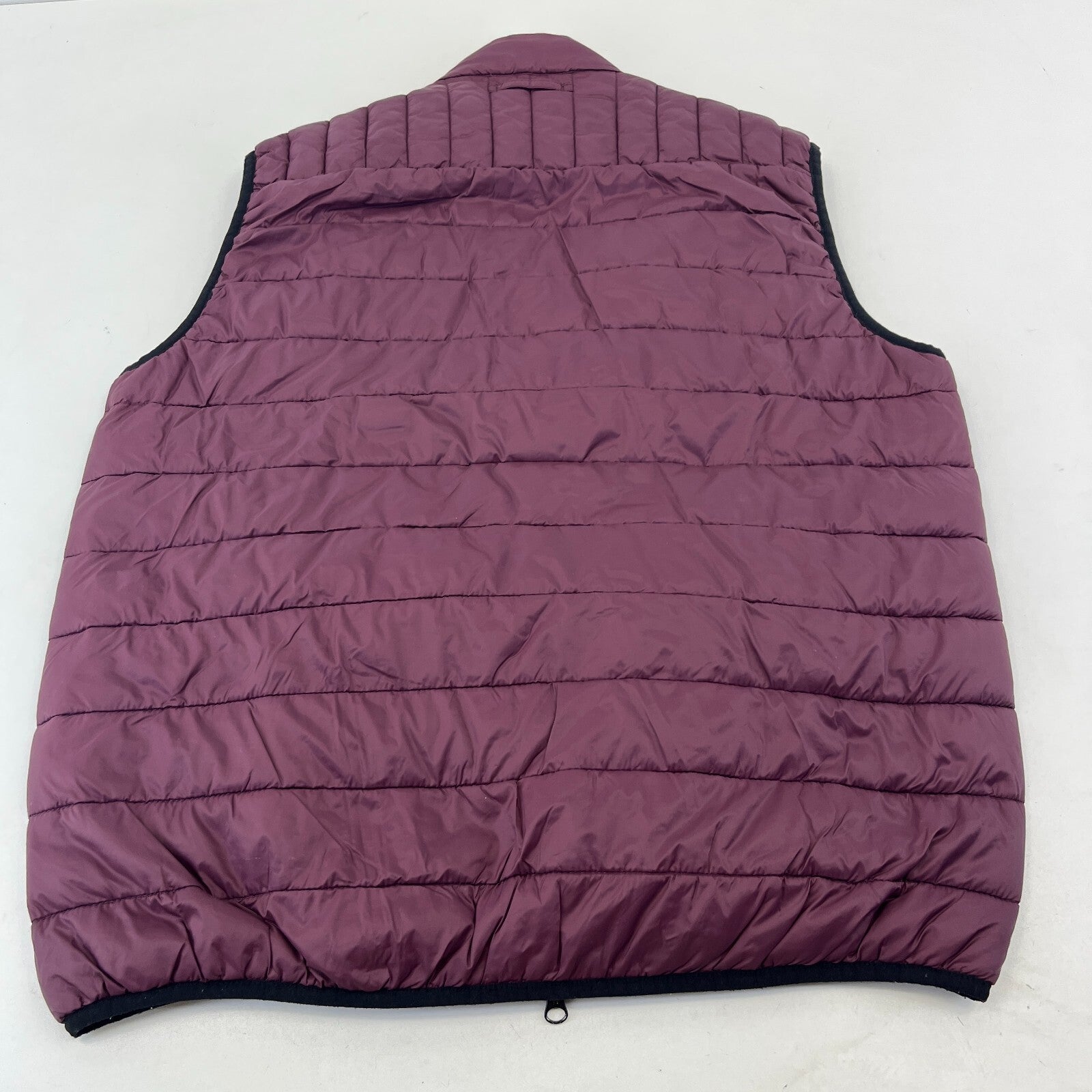 Barbour International Hatfield Men's Quilted Gilet Burgundy Red size Large