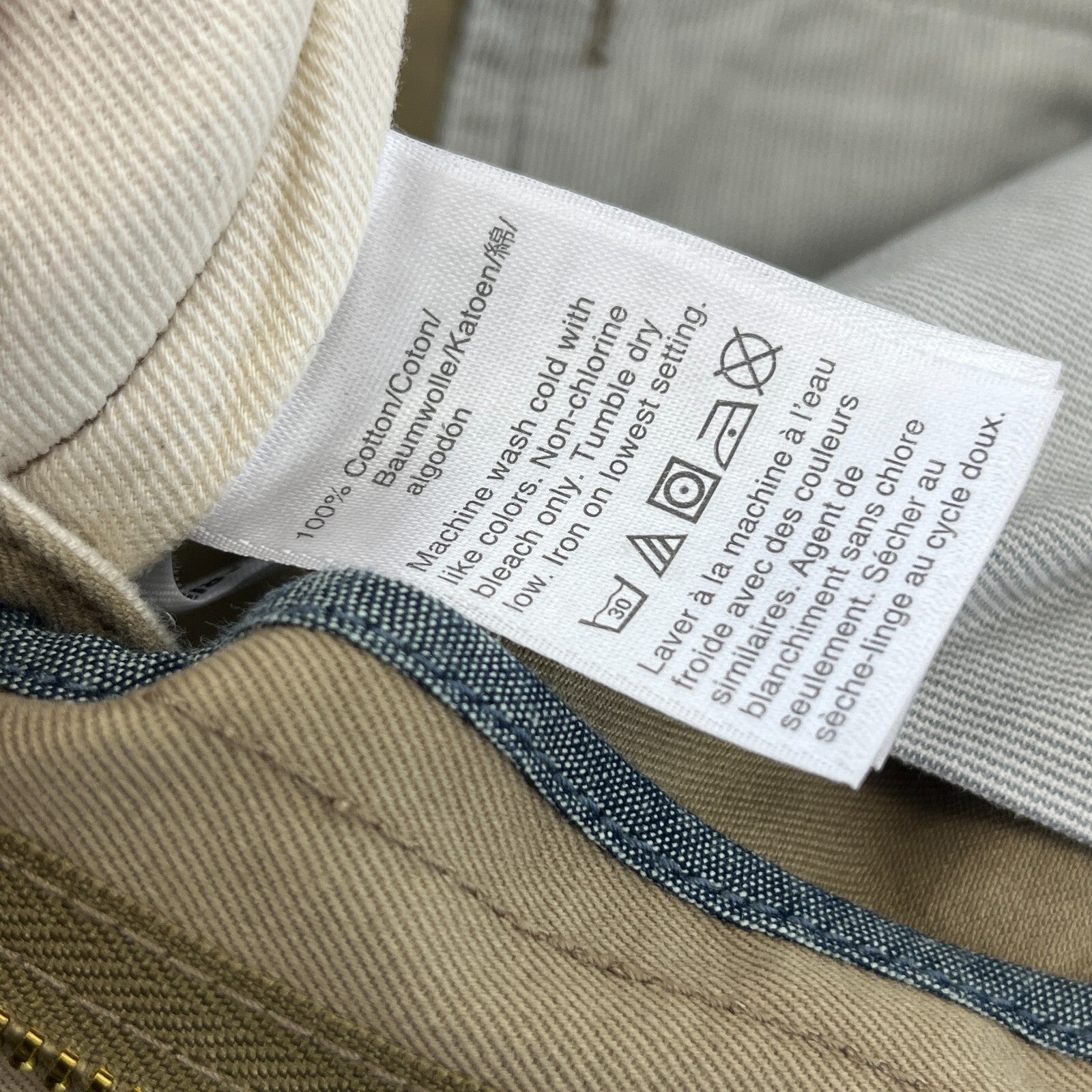 J Crew 770 Straight Fit Stretch Chino Trousers in Beige W31" L32" New with Tags