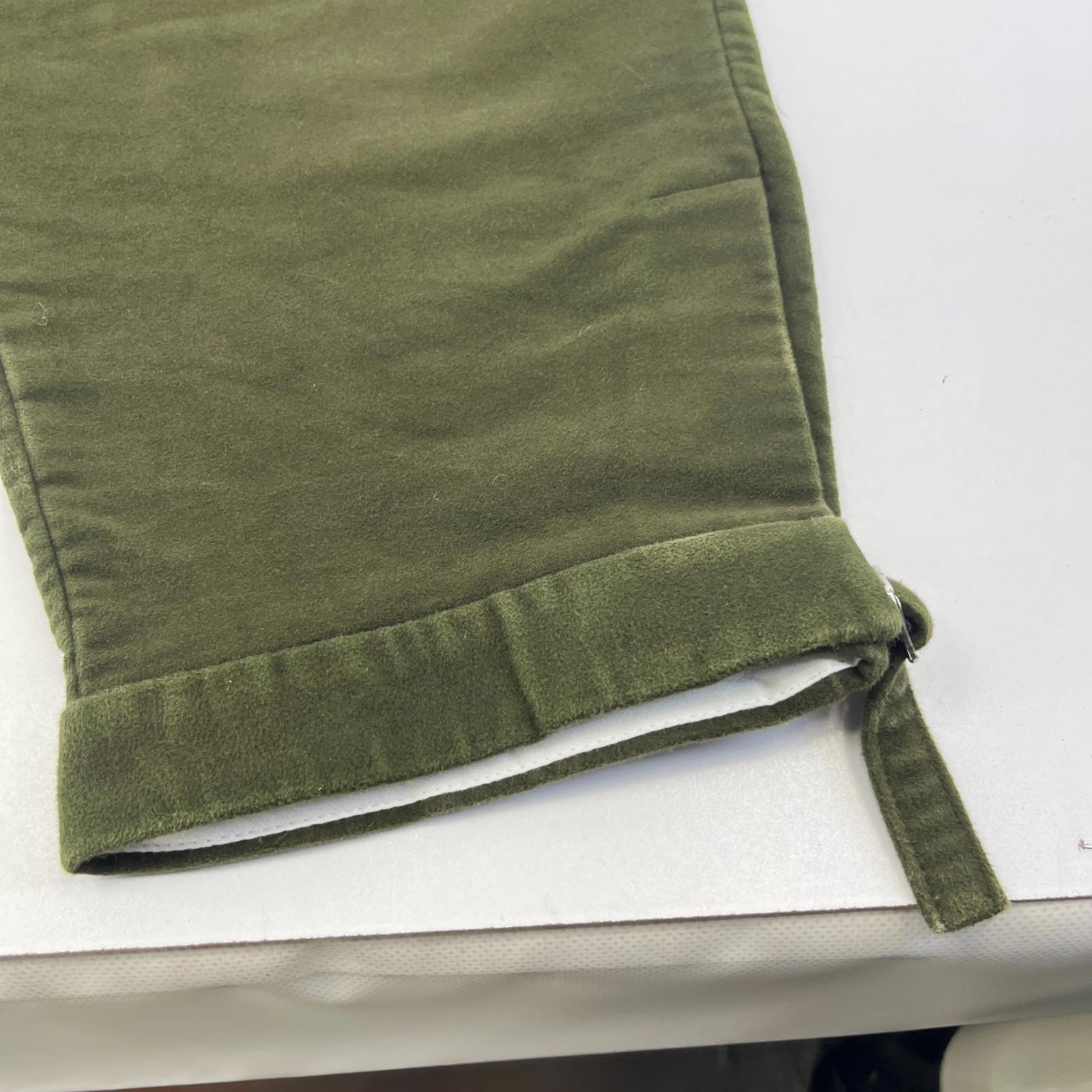 Hoggs Of Fife Breeks Mens W42" Green Olive Hunting Shooting Plus Fours Moleskin