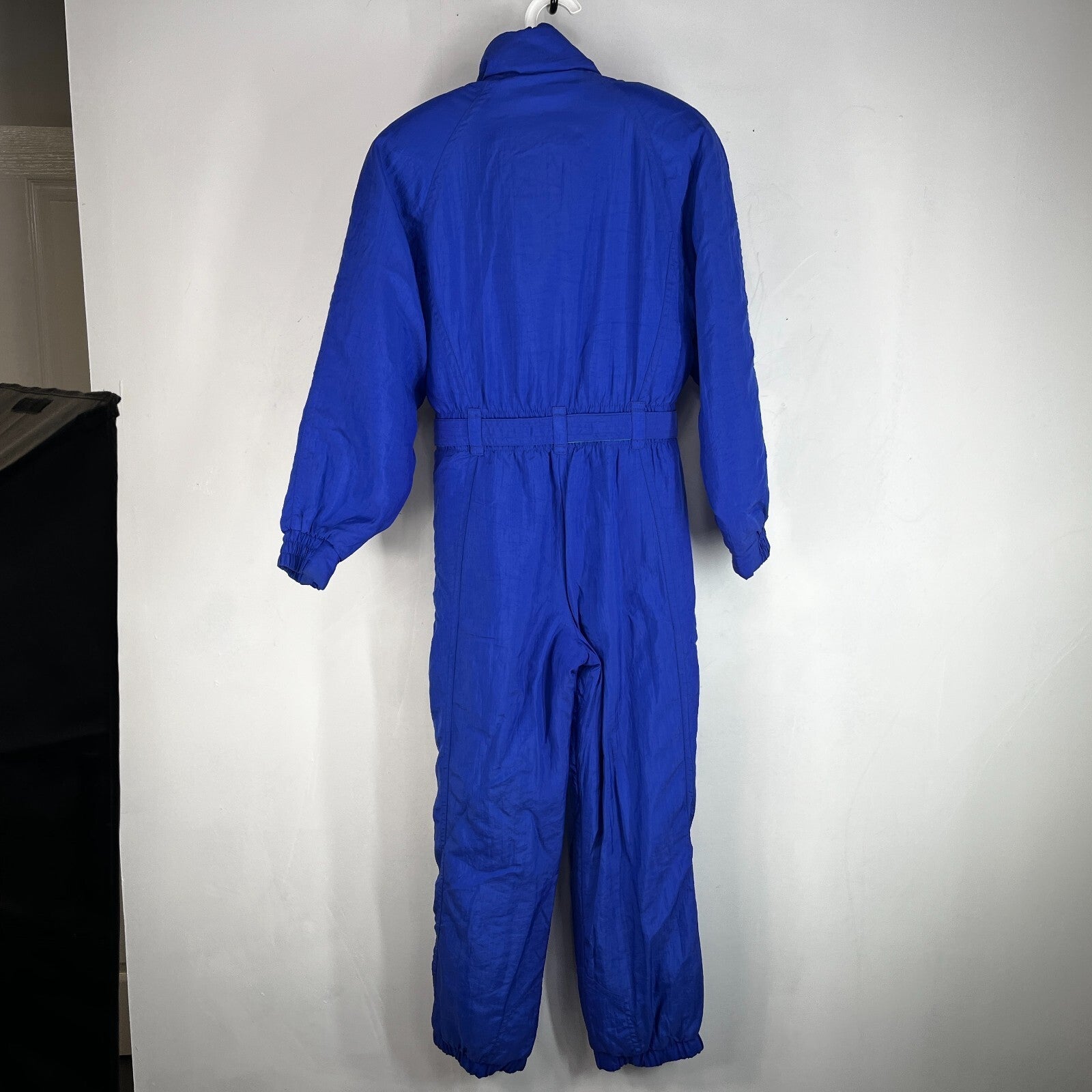 Vintage St Michael Women's Blue Snow Ski Suit One Piece size 12 - Near Mint
