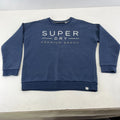 Superdry Premium Women's Sweatshirt Long Sleeve Round Neck Pullover size 12