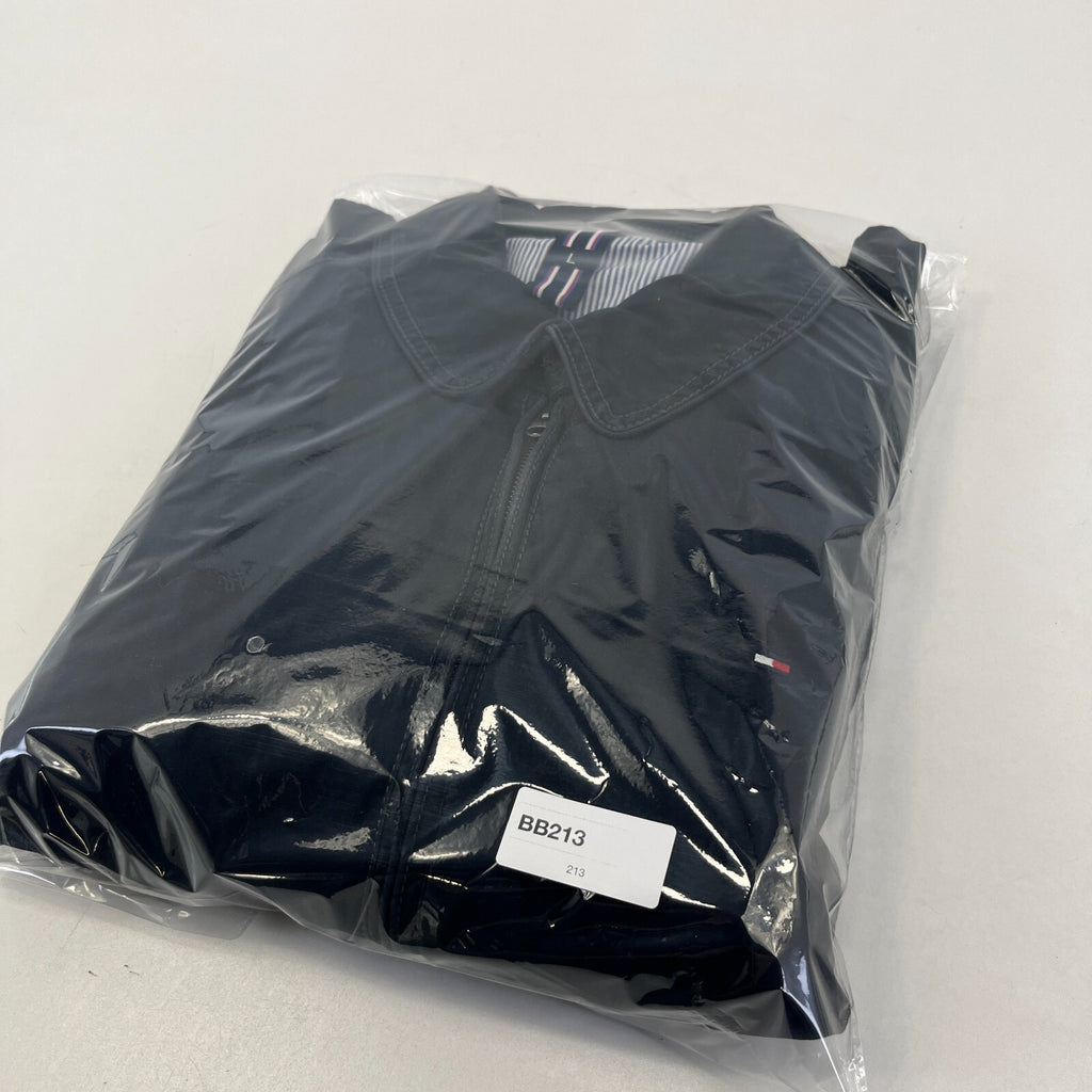 Vintage Tommy Hilfiger Y2K Chino Jacket Navy Blue Cotton Men's size Large