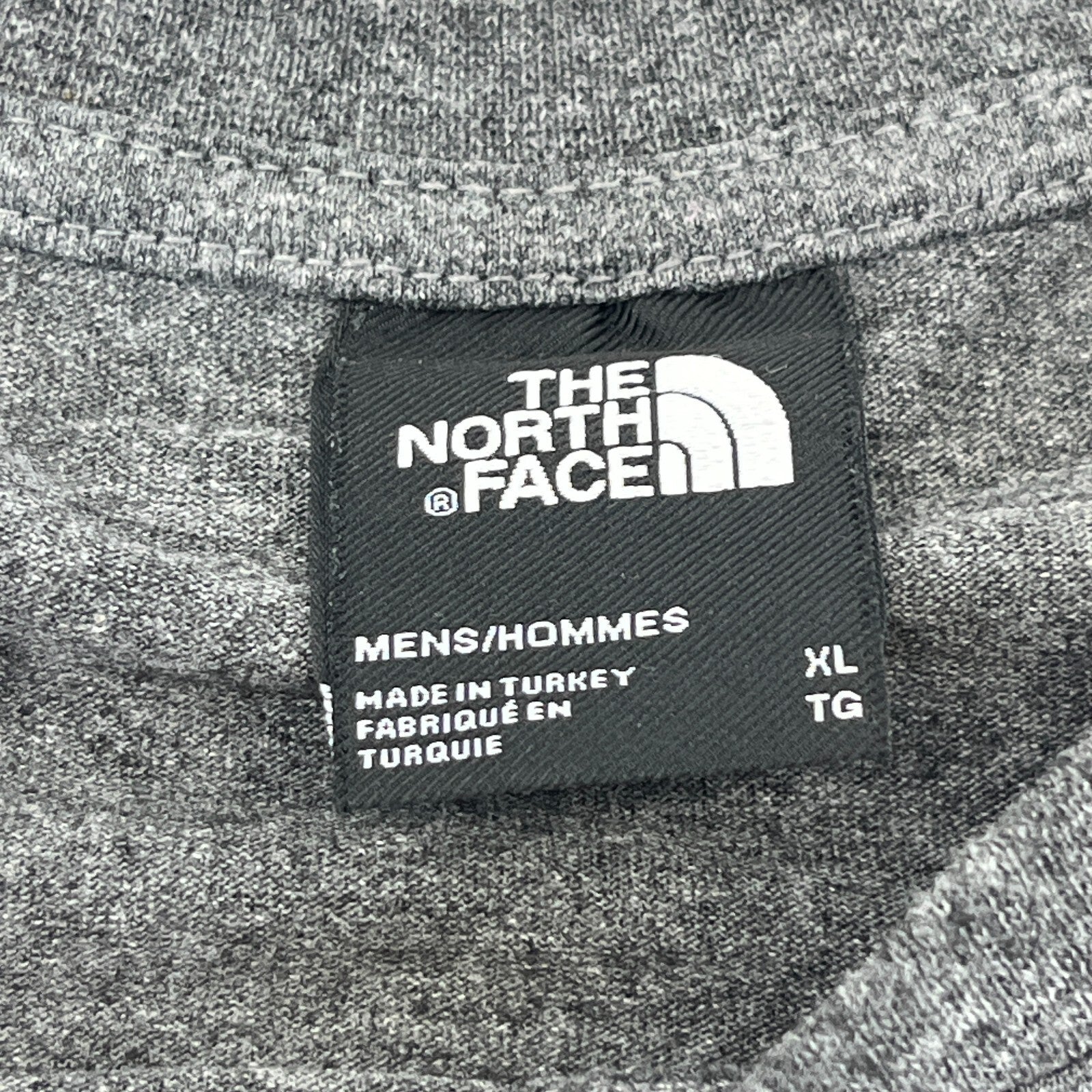 The North Face Men's T Shirt Dark Grey size XL - VGC
