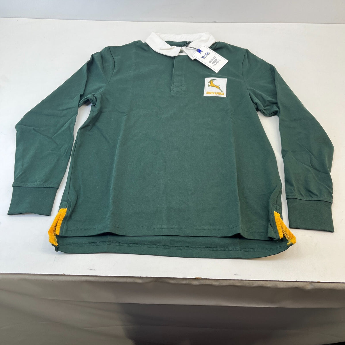 Kooga South Africa Springbok Rugby Jersey Shirt Vintage Style size Medium - New