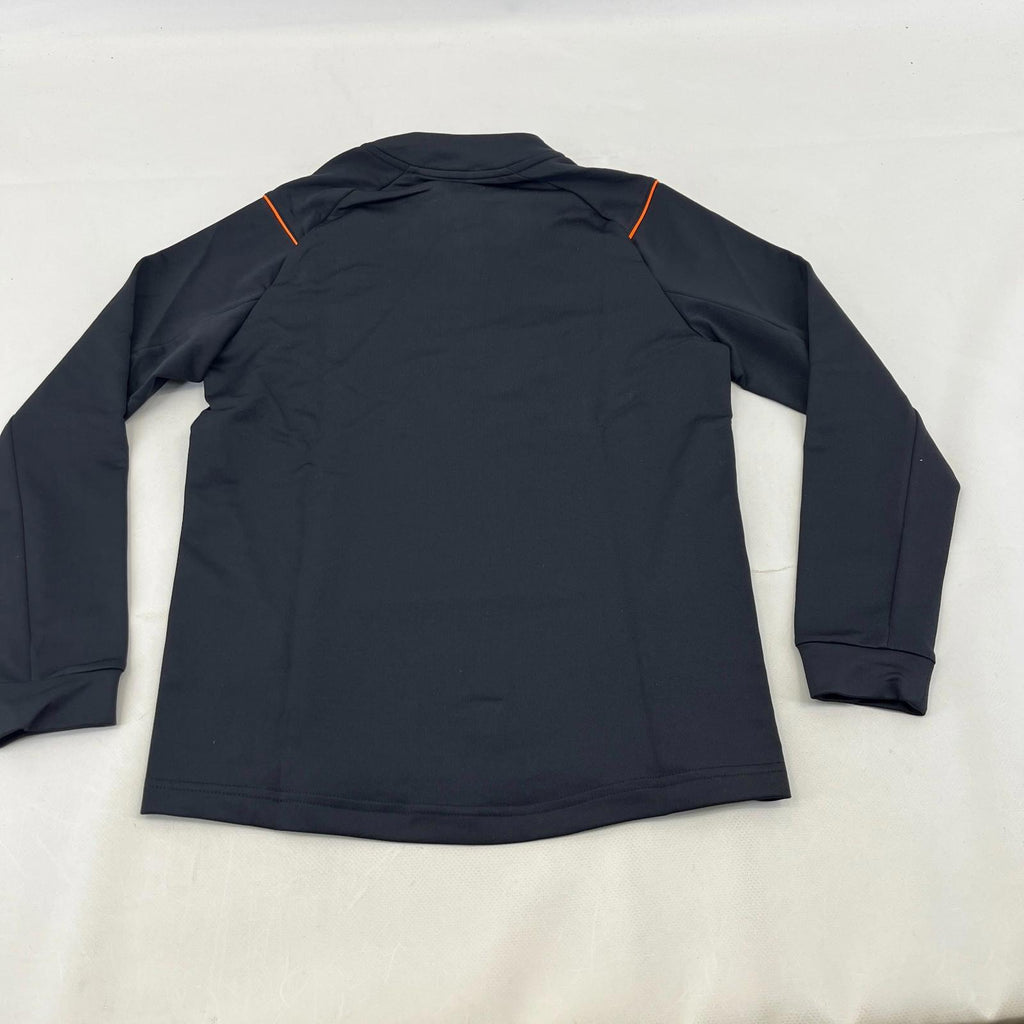 Rangers FC Football Club Kids Matchday 1/4 Zip Shirt Top in Black size Junior M