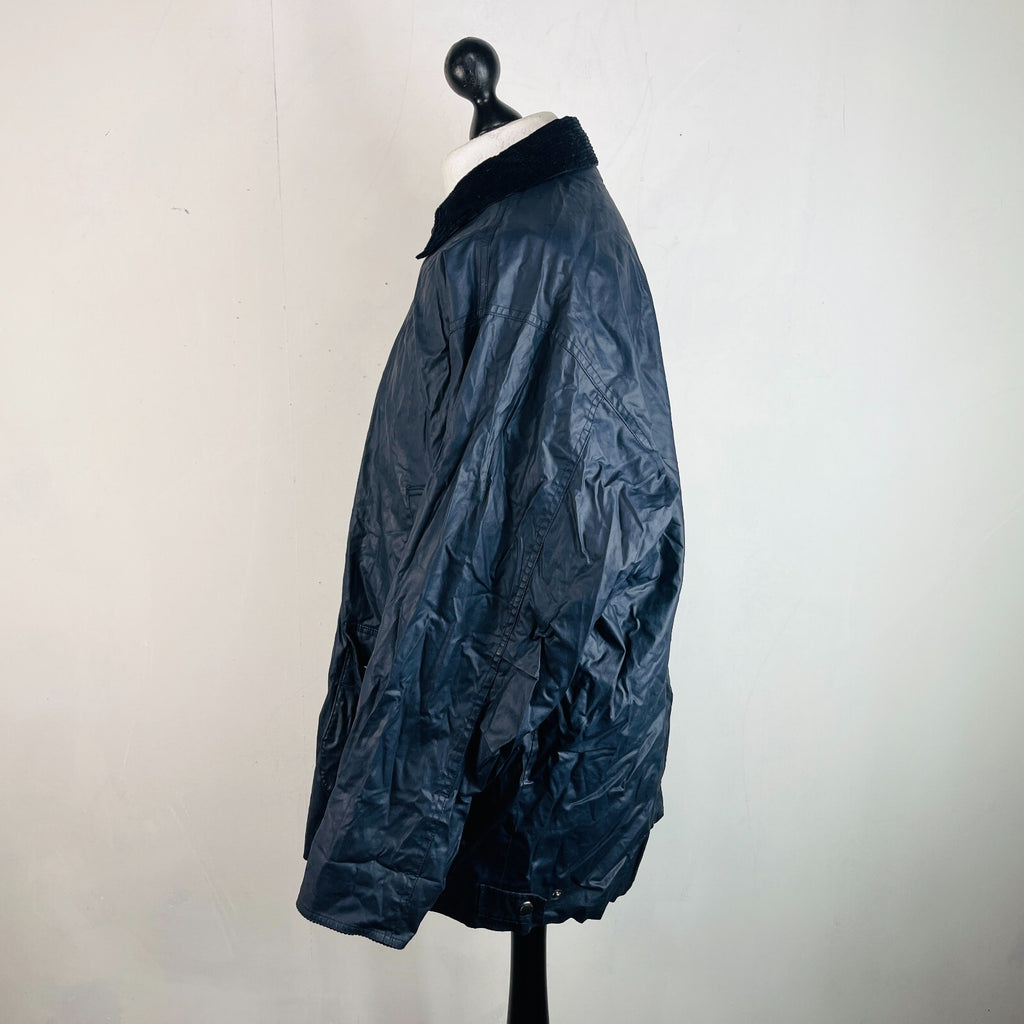Glengreen Made in England Wax Jacket in Black size Large