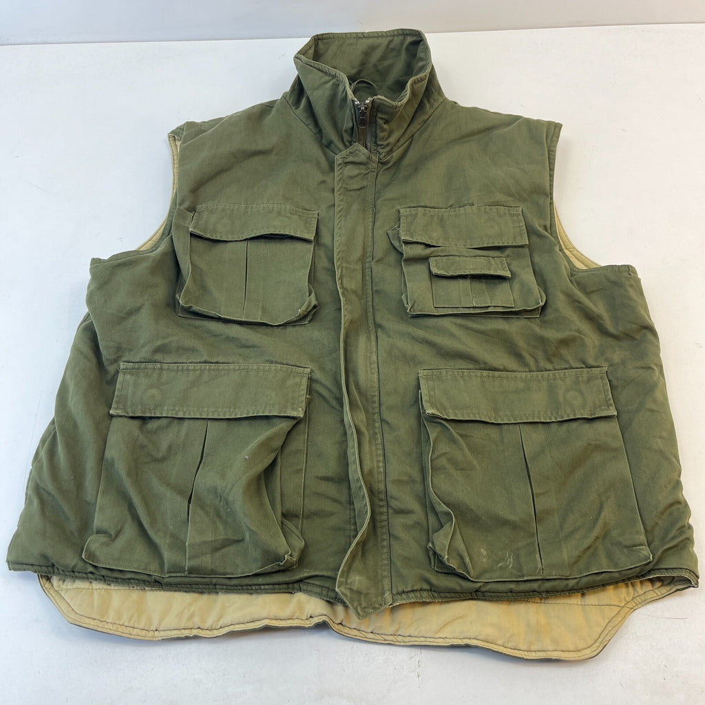 Military Army M65 Style Quilted Vest Gilet Bodywarmer size L Hunting Shooting