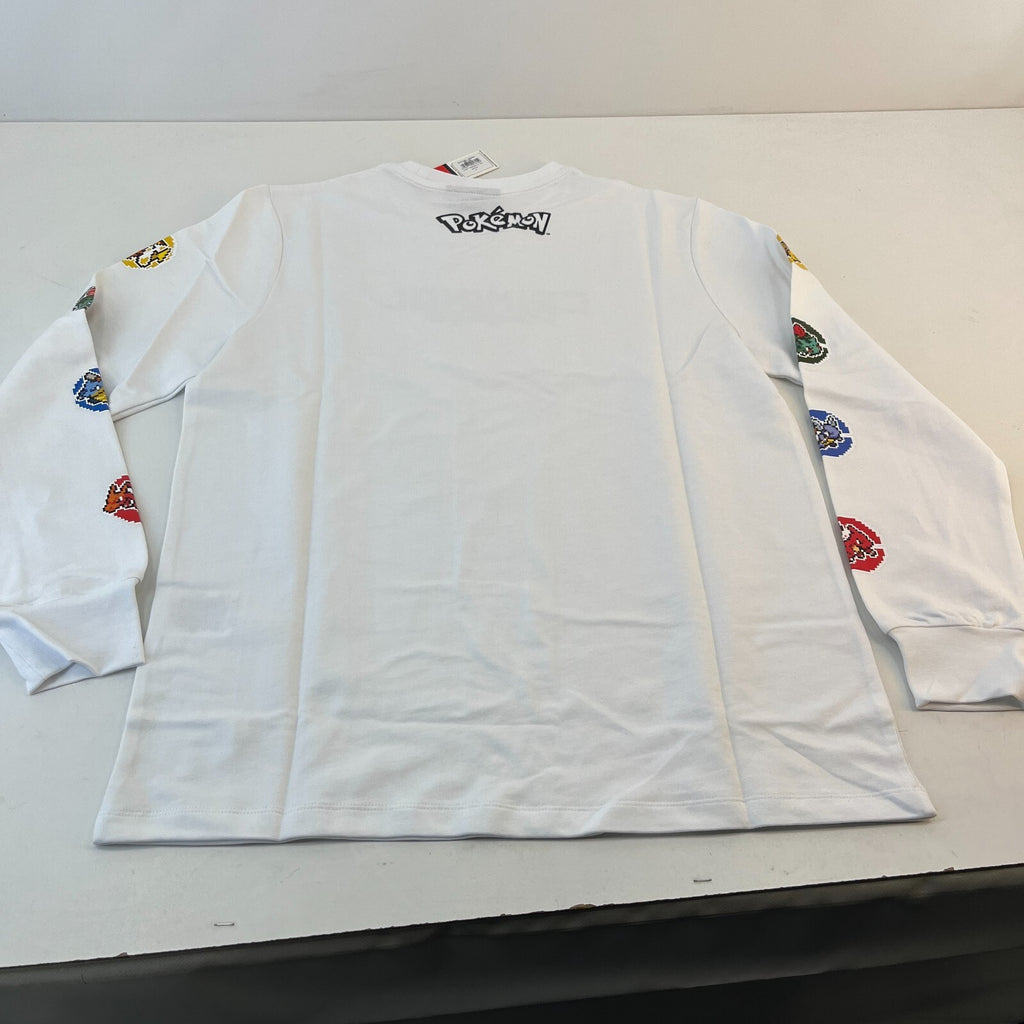 Criminal Damage Limited Edition Pokemon Sweatshirt White size Small - New