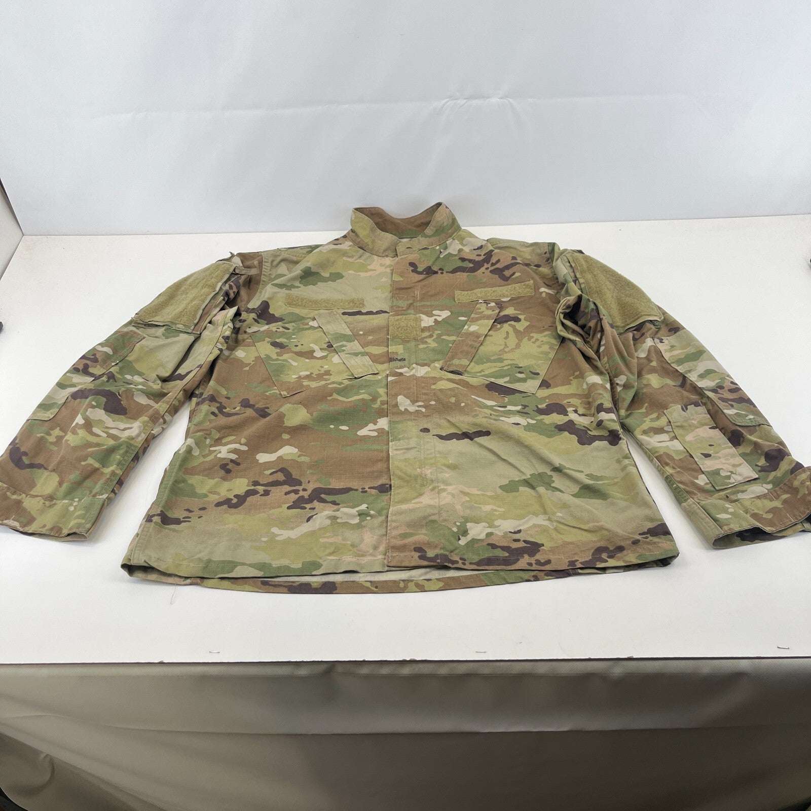 US Army Issue Woodland BDU Jacket Camo Combat Surplus Uniform US Large-Regular