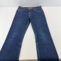 Guess Mens Jeans W29" L33" Dark Blue Medium Rise Stretch Denim