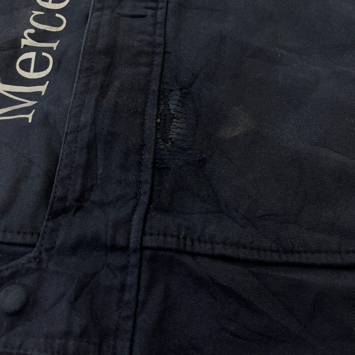 Official Mercedes Benz Factory Worker Chore Jacket Mens size 2XL Black